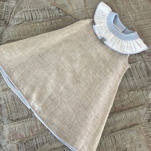 Jack & Teddy Linen Dress. Size 2